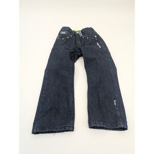 COOGI Retro Navy Jeans Size‎ 4 authentic vintage Y2K Skate Embroidered
